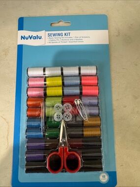 NuValu Sewing Kit - Assorted Thread Colors